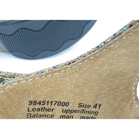 Dansko Womens US Size 10.5-11 Shimmer Size 41 Platform Casual Slingback Sandal - Picture 8 of 12